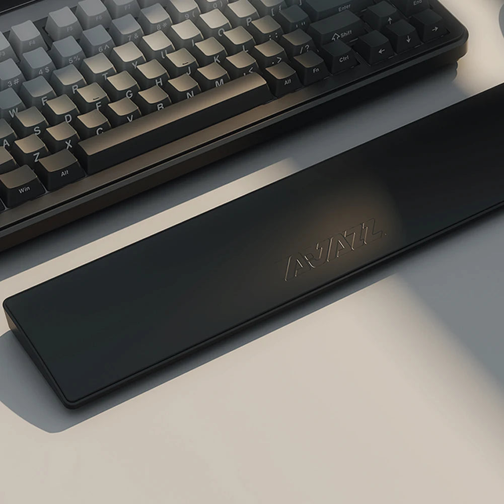 81 Keys Gaming Keyboard Wrist Rest Pad Ergonometric Soft Memory Foam Hand Support Anti-Slip Stable Base for Work Studying Gaming