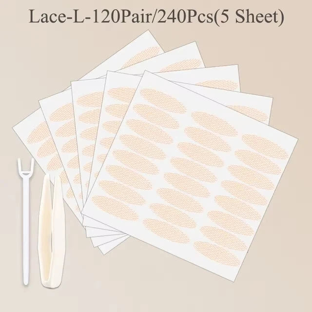 240 Pcs Invisible Double Fold Eyelid Tape For Natural Makeup - Smarsty