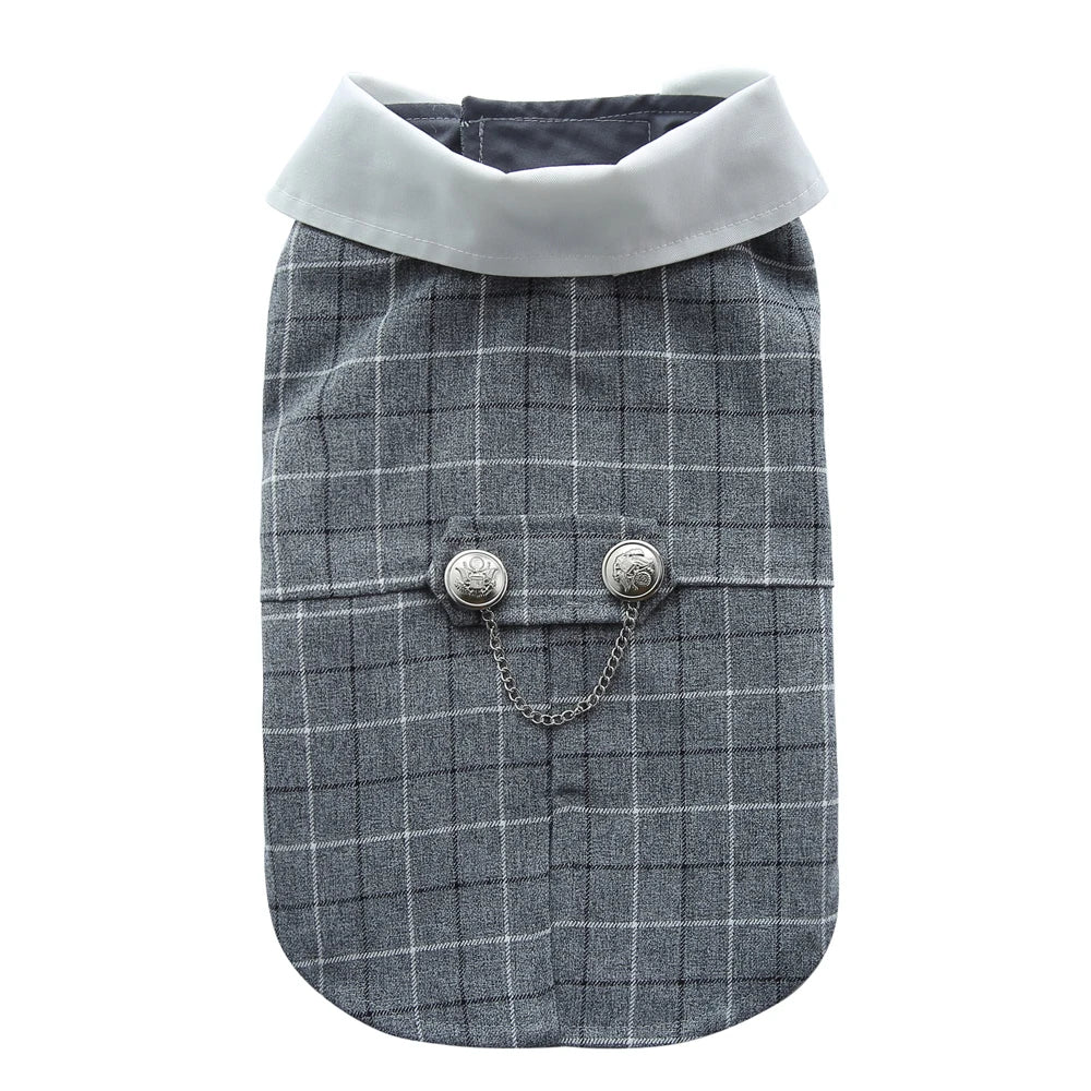 Formal Tuxedo Dog Costume for Weddings and Events - Smarsty
