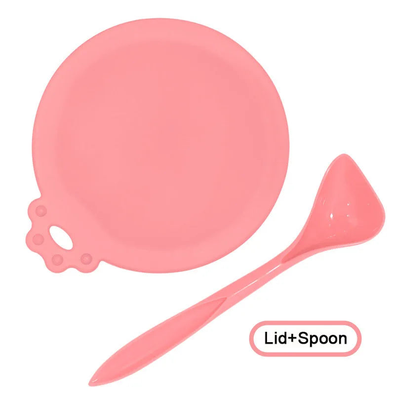 Reusable Pet Food Can Cover and Spoon Set - Smarsty