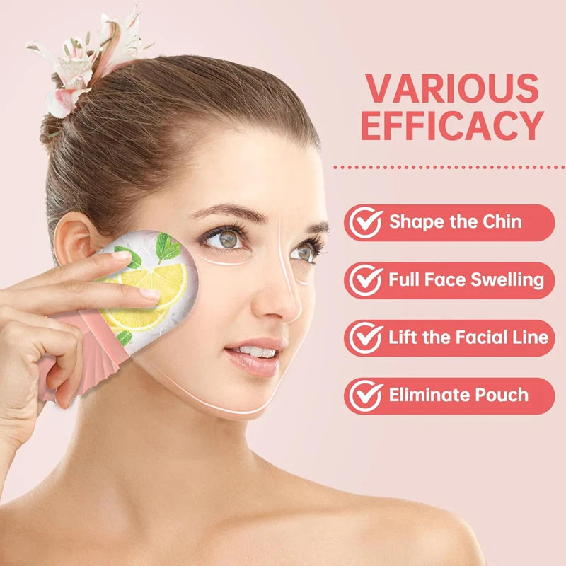 Silicone Ice Face Roller for Pore Reduction and Eye Puffiness - Smarsty