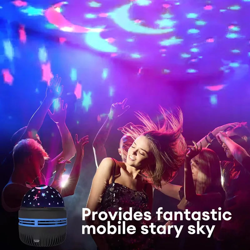 Colorful LED Starry Sky Projector Night Light - Smarsty