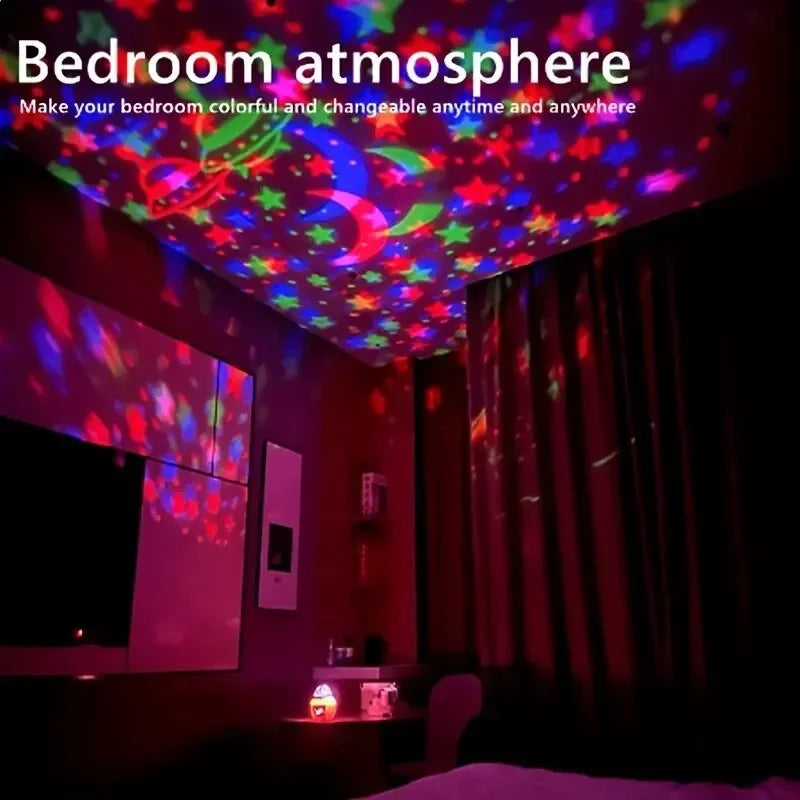 Colorful LED Starry Sky Projector Night Light - Smarsty