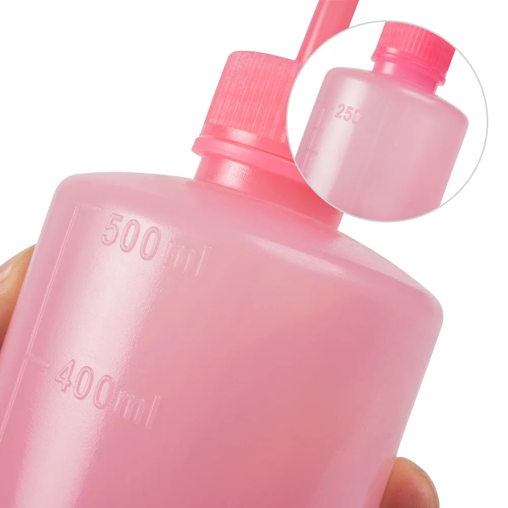 1PCS Tattoo Washing Bottle Clean Squeeze Bottle Eyelash Extension Cleaning Laboratory Measuring Bottles Plastic Makeup Tool - Smarsty