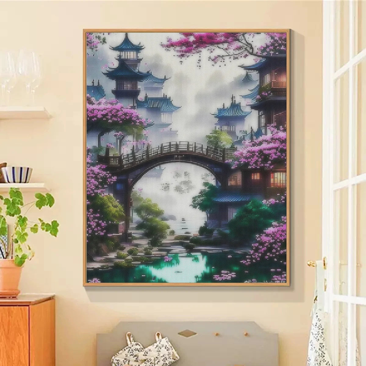 SDOYUNO Diamond Painting Kit for Ancient Architecture - Smarsty