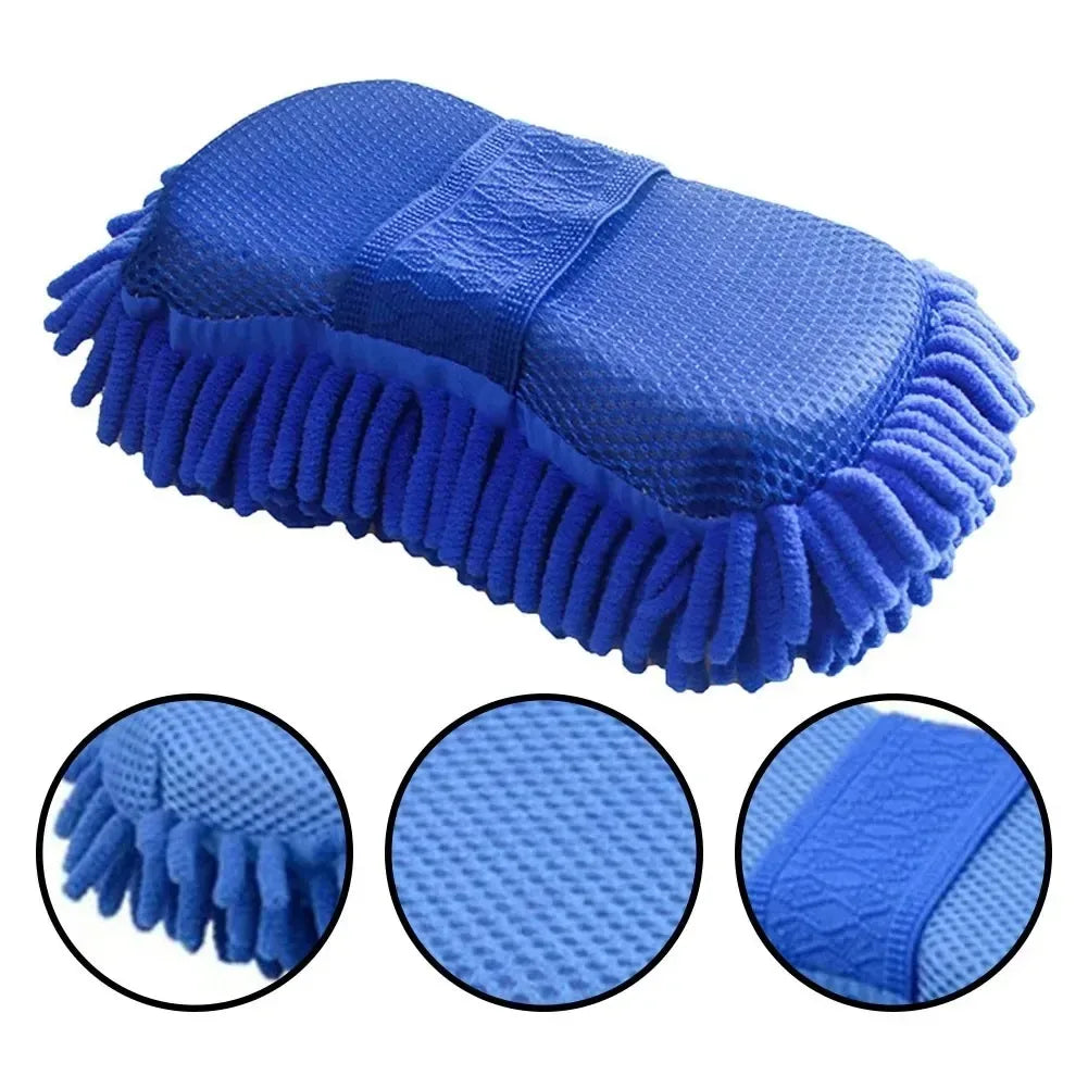 Microfiber Chenille Car Wash Sponge And Cleaning Tool - Smarsty