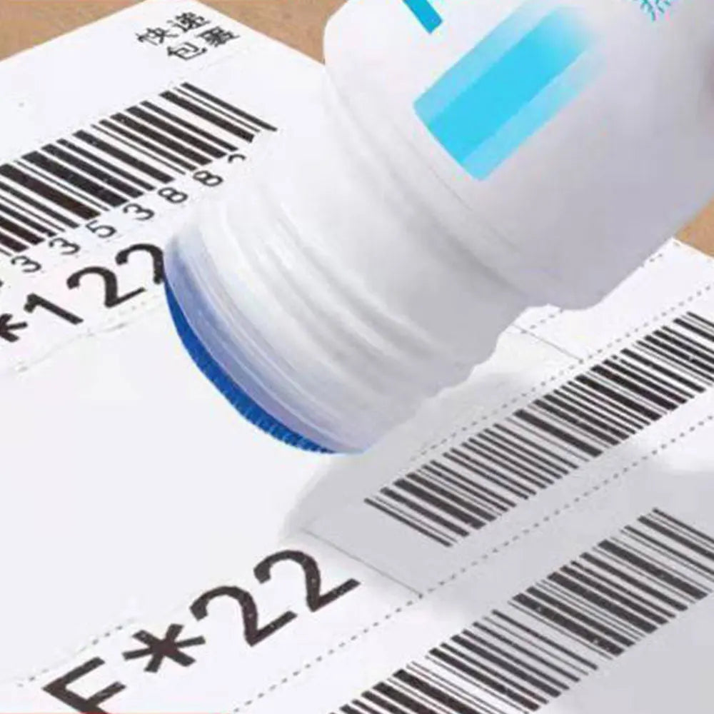 Fast-Drying 50ml Thermal Paper Correction Fluid Eraser Package Parcel Box ID Information Protector Anti Peep Identity Info Guard - Smarsty