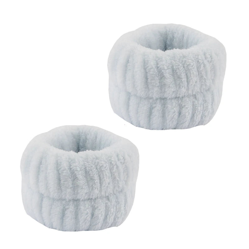 Soft Puffy Sponge Headband For Makeup Retro Terry Cloth - Smarsty