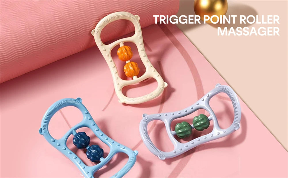 Portable Round Massager Roller for Targeted Cellulite Relief - Smarsty