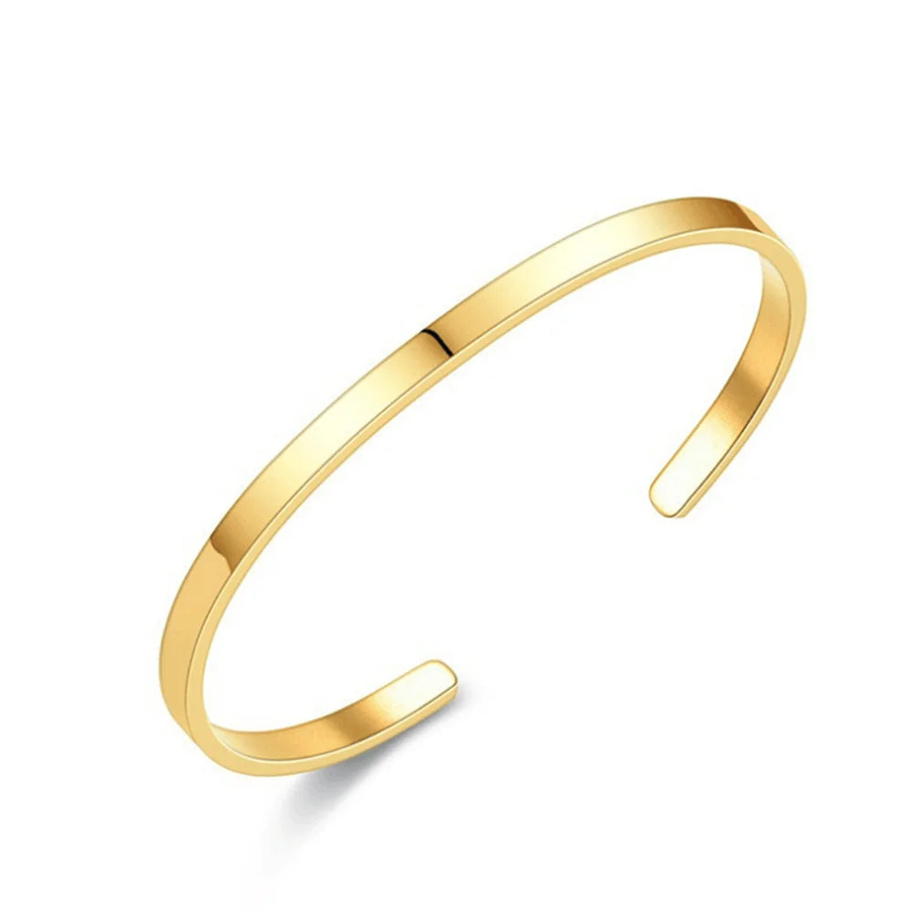 Men's Stainless Steel Cuban Chain Adjustable Bracelet - Smarsty