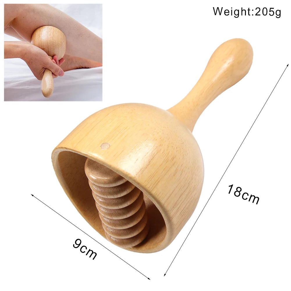 Wooden Lymphatic Drainage Massage Tools for Body Shaping - Smarsty