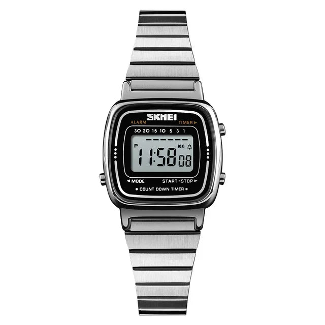 SKMEI 1901 Luxury Waterproof Digital Women's Watch - Smarsty