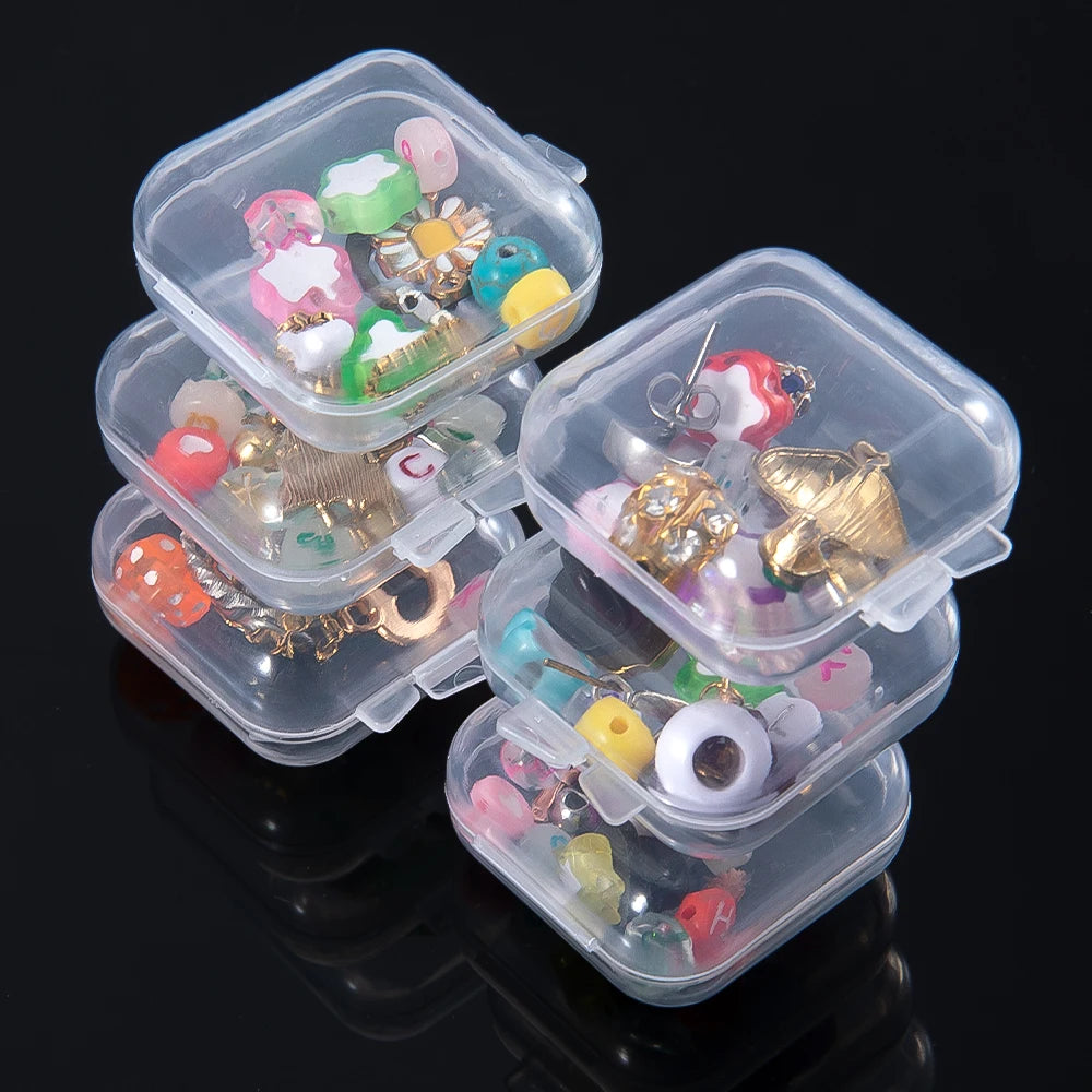 Mini Plastic Storage Box for Jewelry Organization - Smarsty