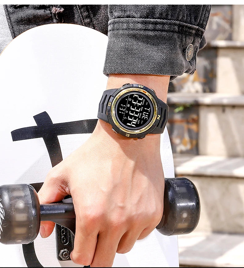 SANDA Military Sport Watch for Men Waterproof Shockproof Design - Smarsty