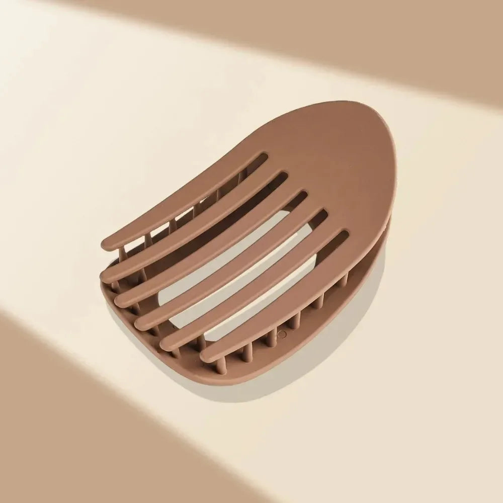 Fashionable Leopard Matte Hair Claw Clip for Women - Smarsty