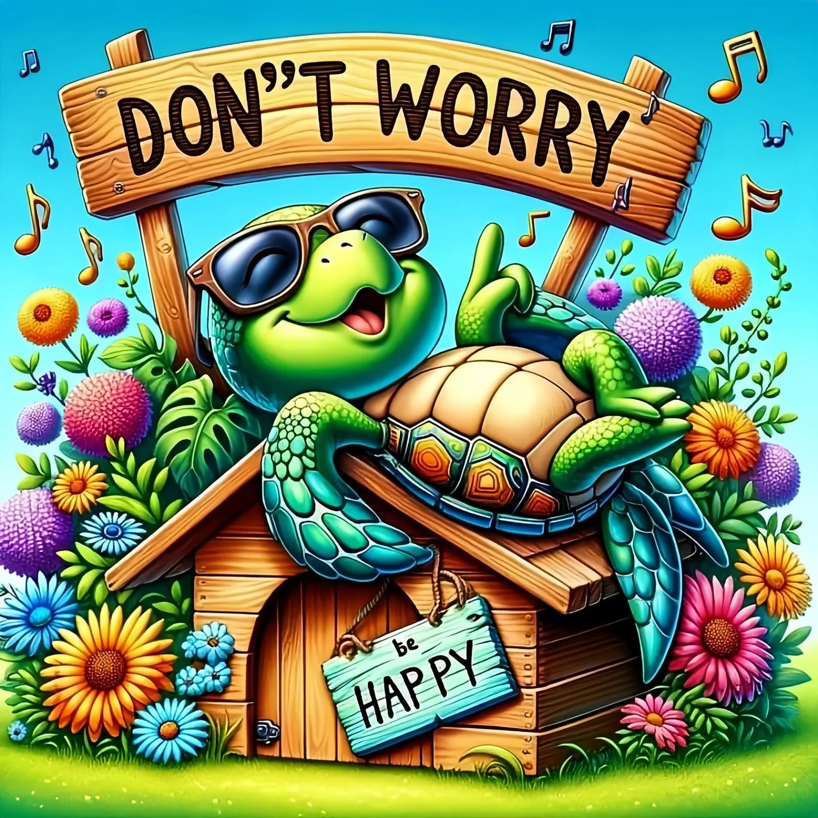 EverShine Diamond Painting Turtle Mosaic Art for Home Decor - Smarsty