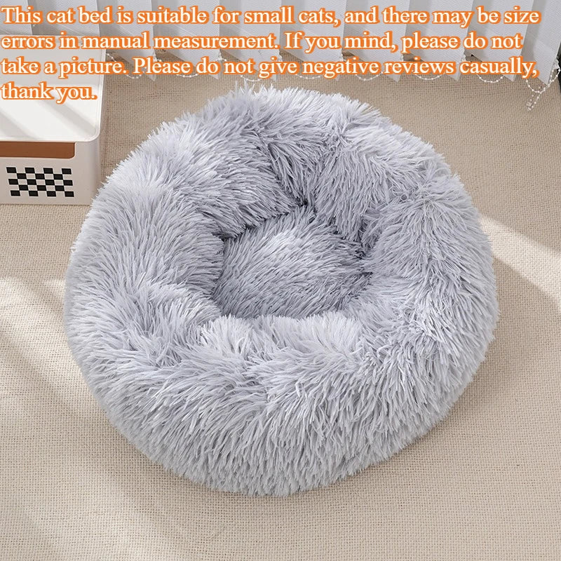Comfortable Plush Pet Bed for Cats and Dogs - Smarsty
