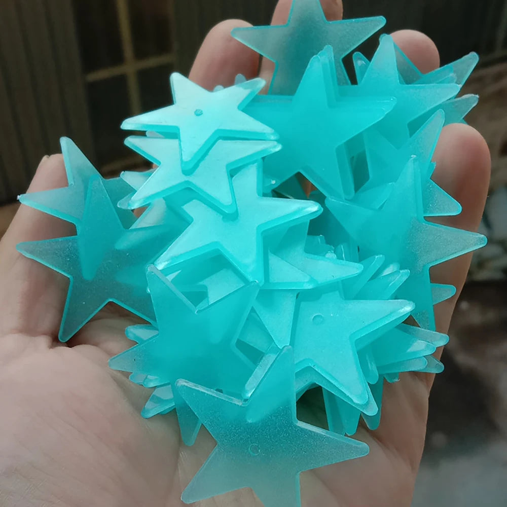 Glow in The Dark Star Wall Stickers for Kids Bedrooms - Smarsty