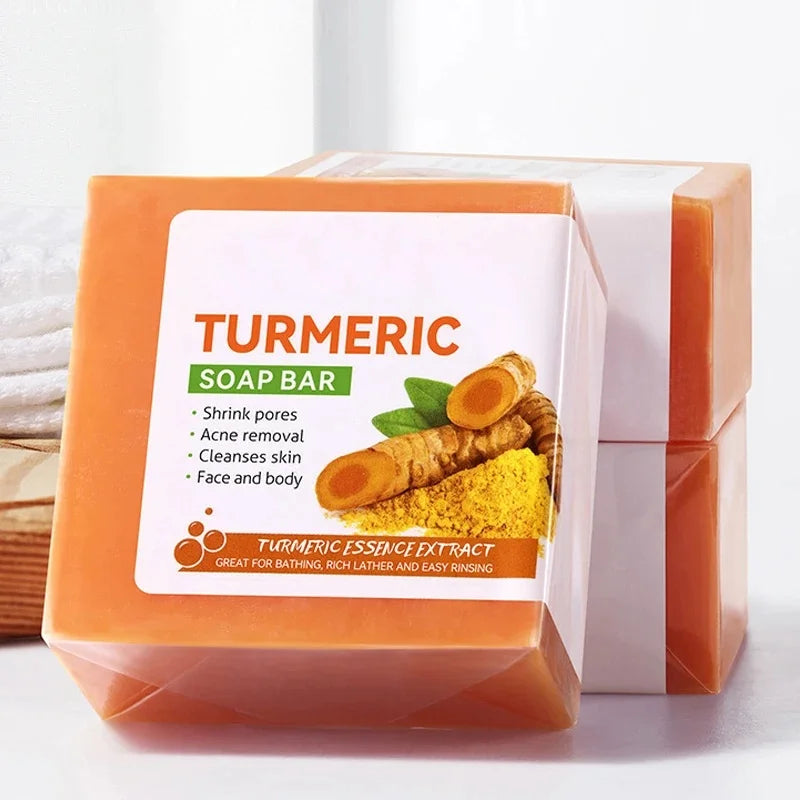 Handmade Turmeric Soap for Brightening and Gentle Skin Care - Smarsty