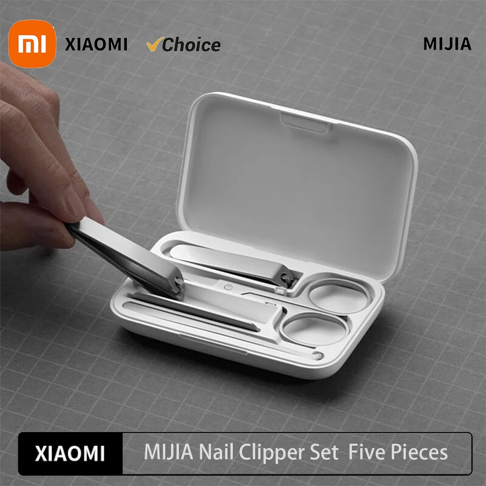 Xiaomi Mijia Portable Stainless Steel Nail Clipper Set - Smarsty
