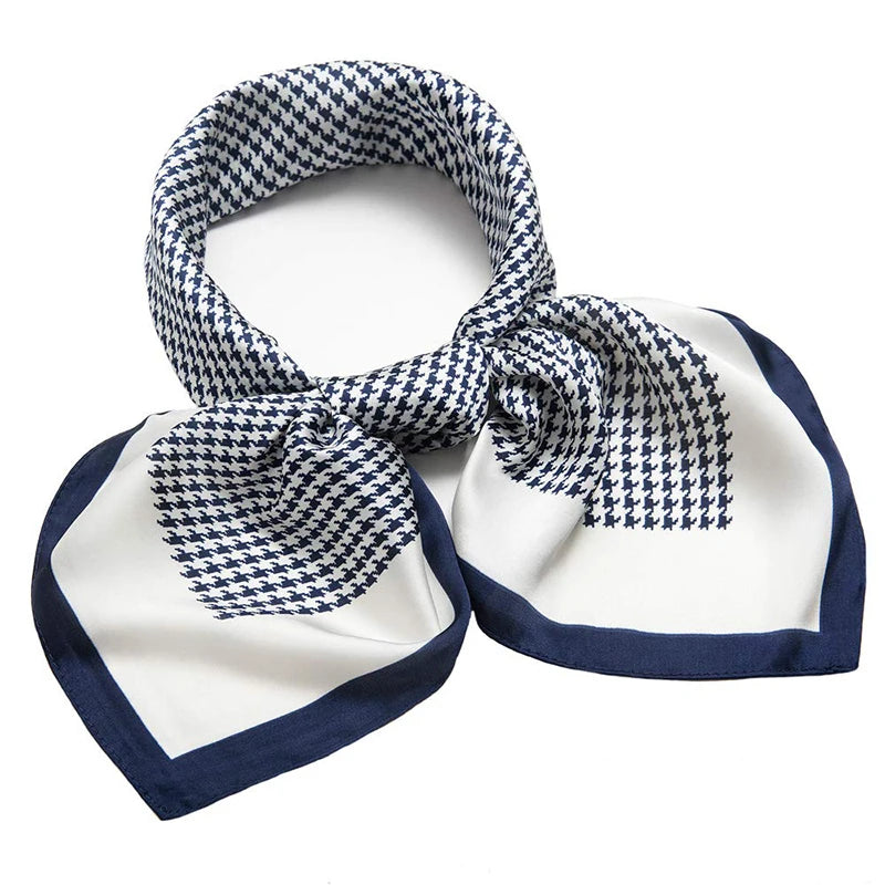 Luxury Silk Scarf Women Satin Shawl Sun Protection Wrap - Smarsty