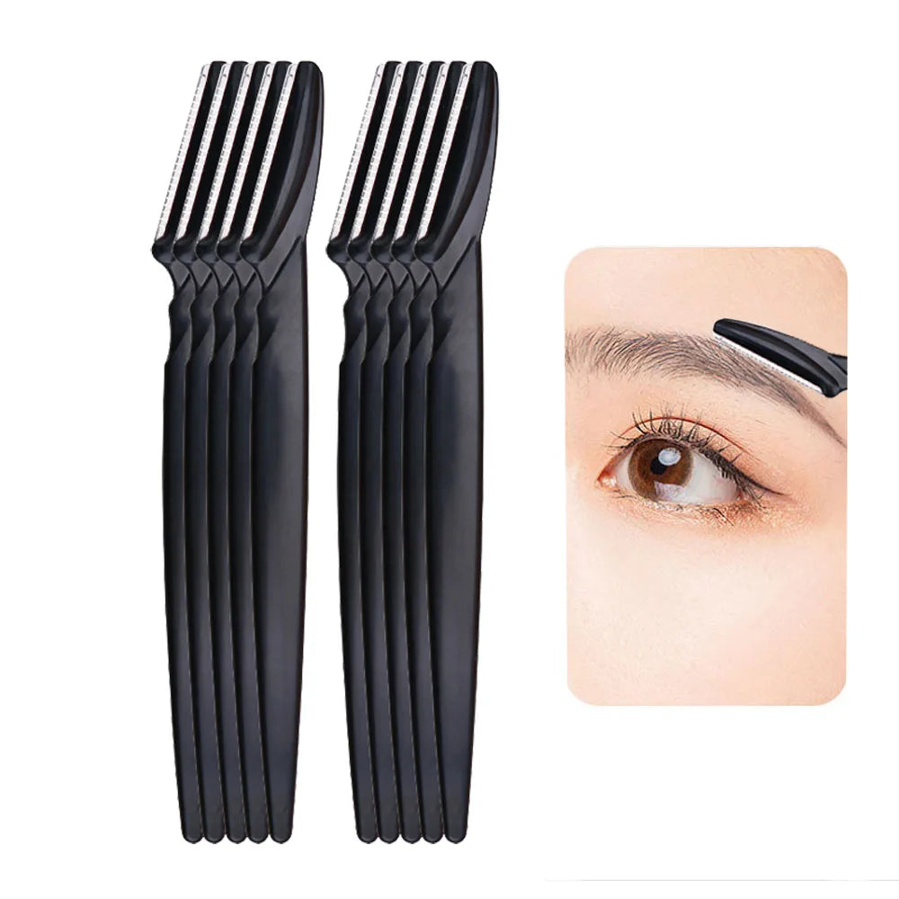 Portable Eyebrow Trimmer Blades for Precise Hair Removal - Smarsty