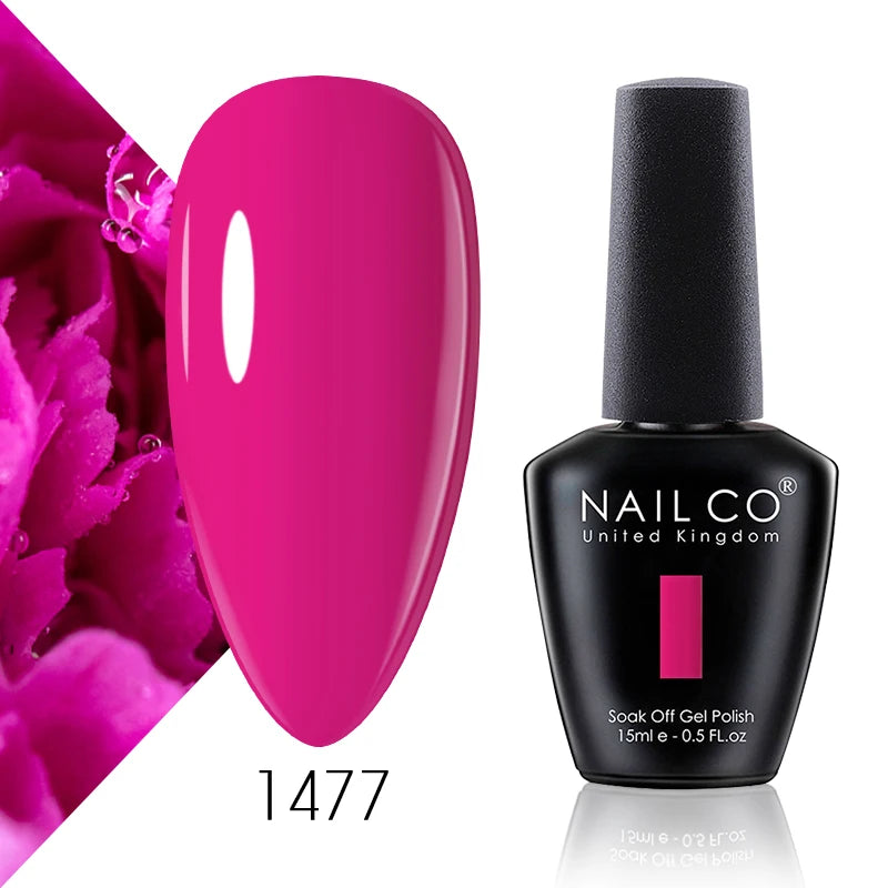 NAILCO 15ml Gel Top Coat and Base Coat for Long-Lasting Shine - Smarsty
