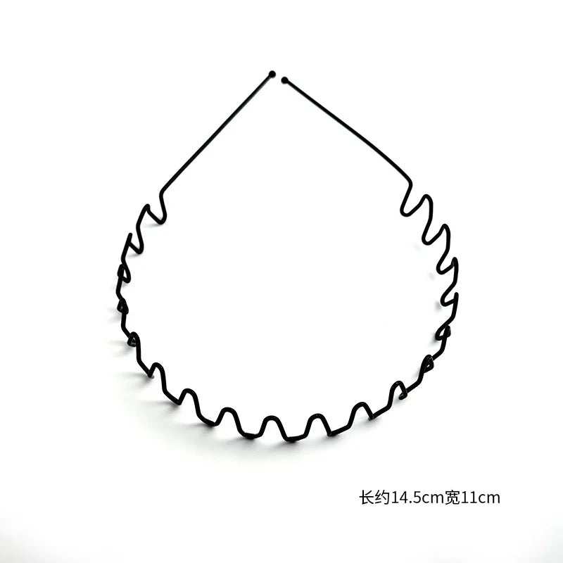 Unisex Alloy Hair Hoop Anti Slip Invisible Headband - Smarsty