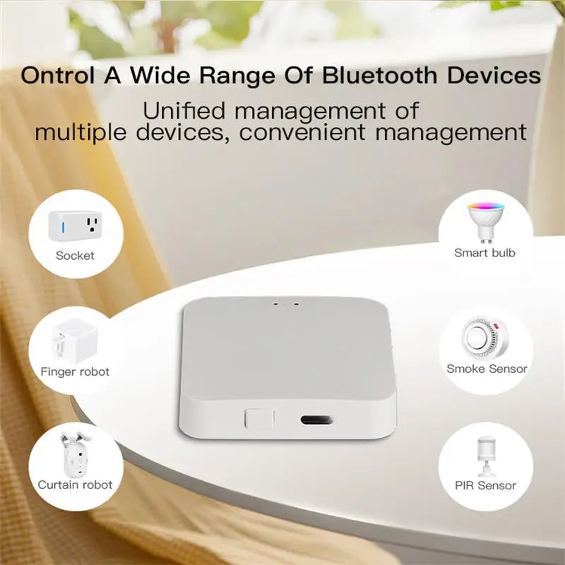 Tuya Bluetooth Gateway Hub for Smart Home Control - Smarsty
