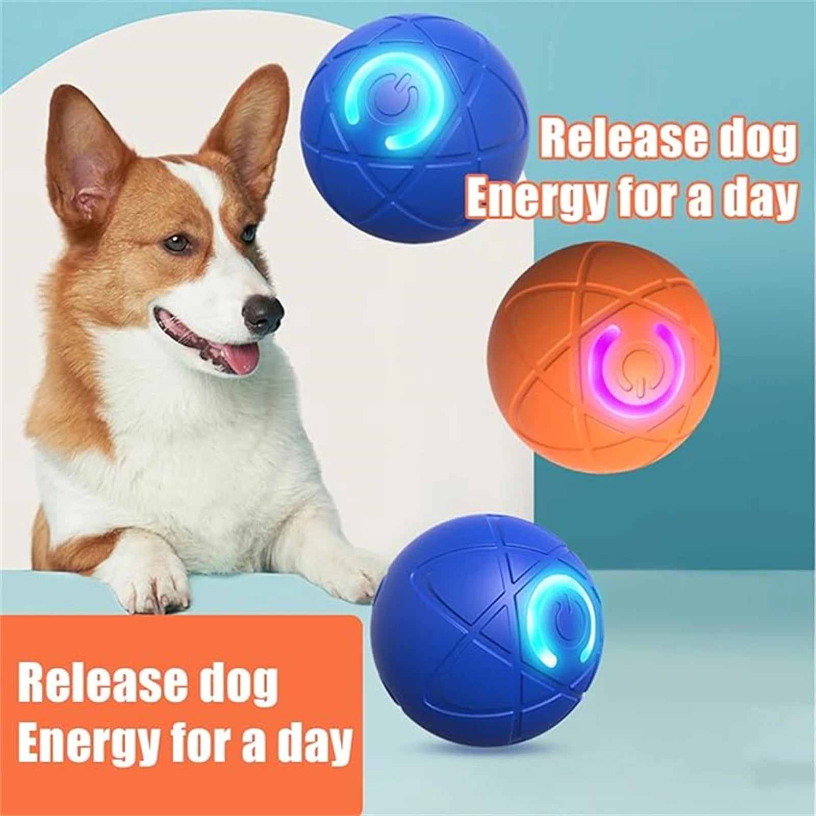 Interactive Smart Dog Toy Ball for Active Play - Smarsty