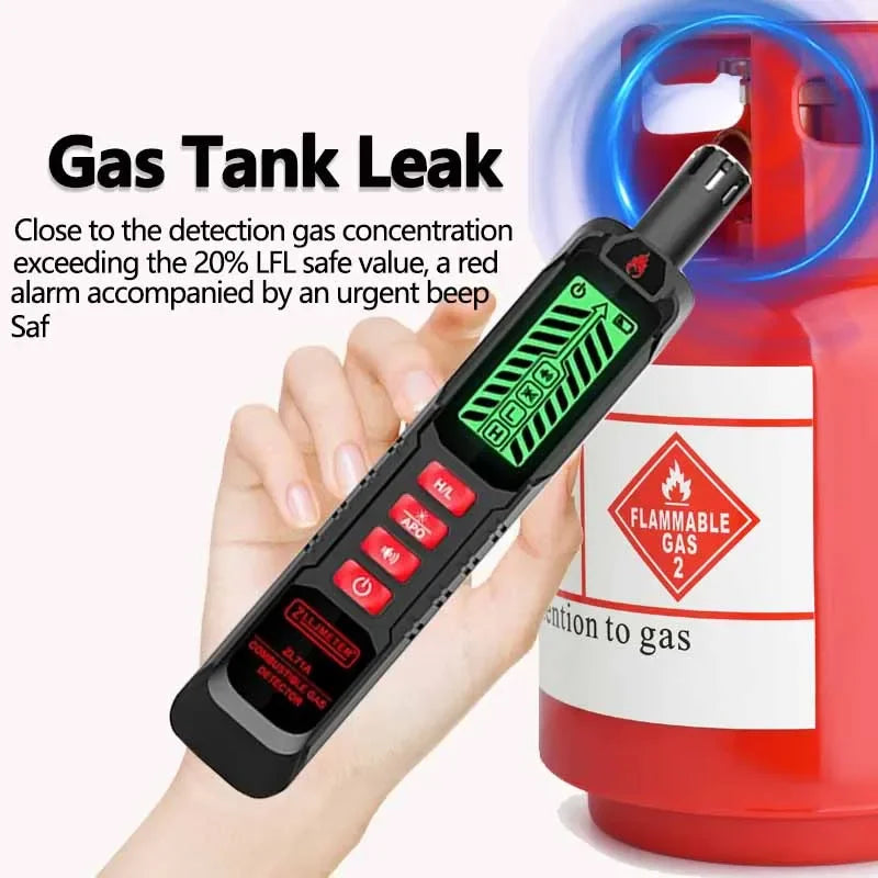 Combustible Gas Leak Detector with Buzzer Alarm - Smarsty