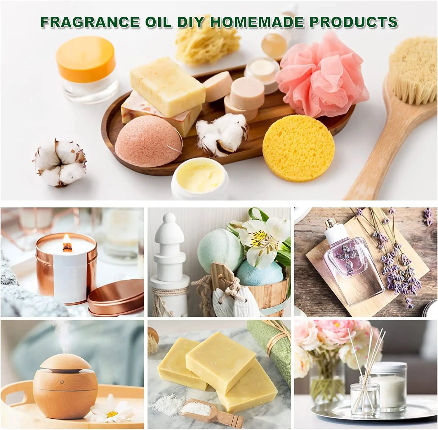 EUQEE 6 Piece Fragrance Oil Set for Diffusers - Smarsty