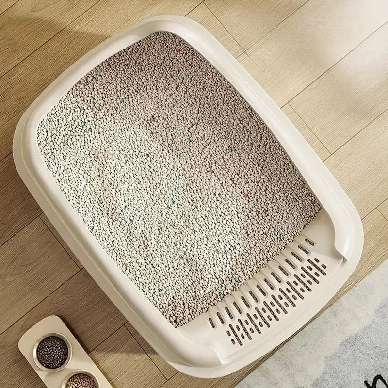 Small Cat Litter Box with Anti-Splash Design - Smarsty