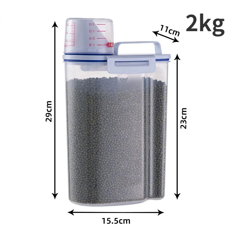 Moisture-Proof Plastic Pet Food Storage Container - Smarsty