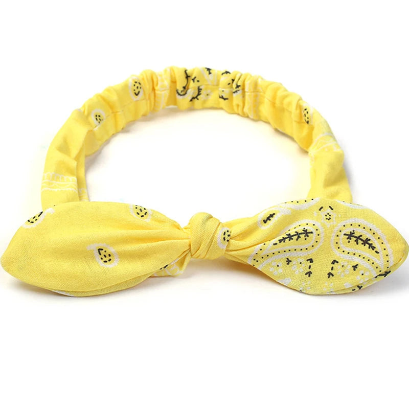 Boho Soft Elastic Headband For Women Vintage Cross Knot - Smarsty