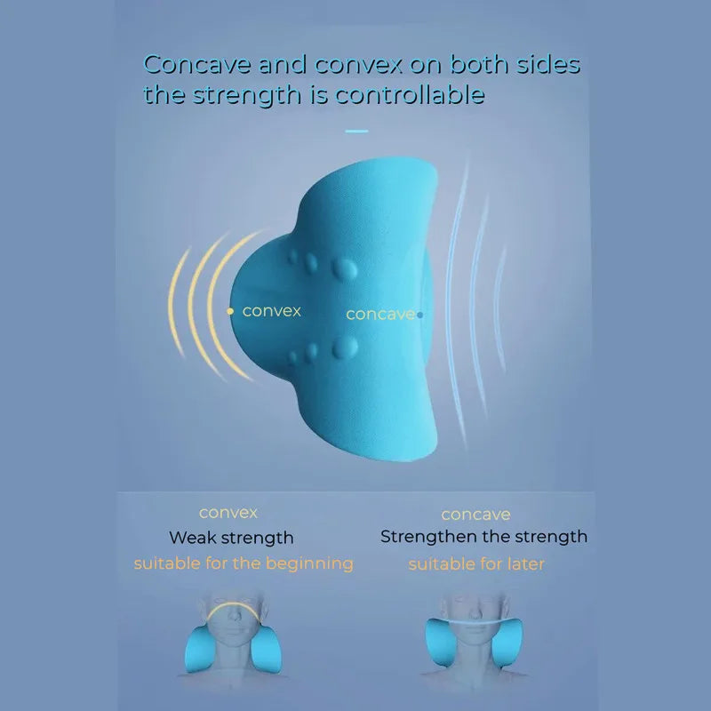 Neck Massage Wedge Pillow for Pain Relief - Smarsty