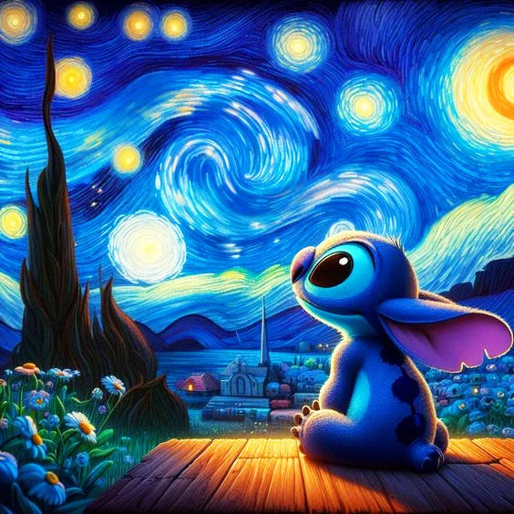 Disney Stitch Diamond Painting Craft Kit for Home Decoration - Smarsty