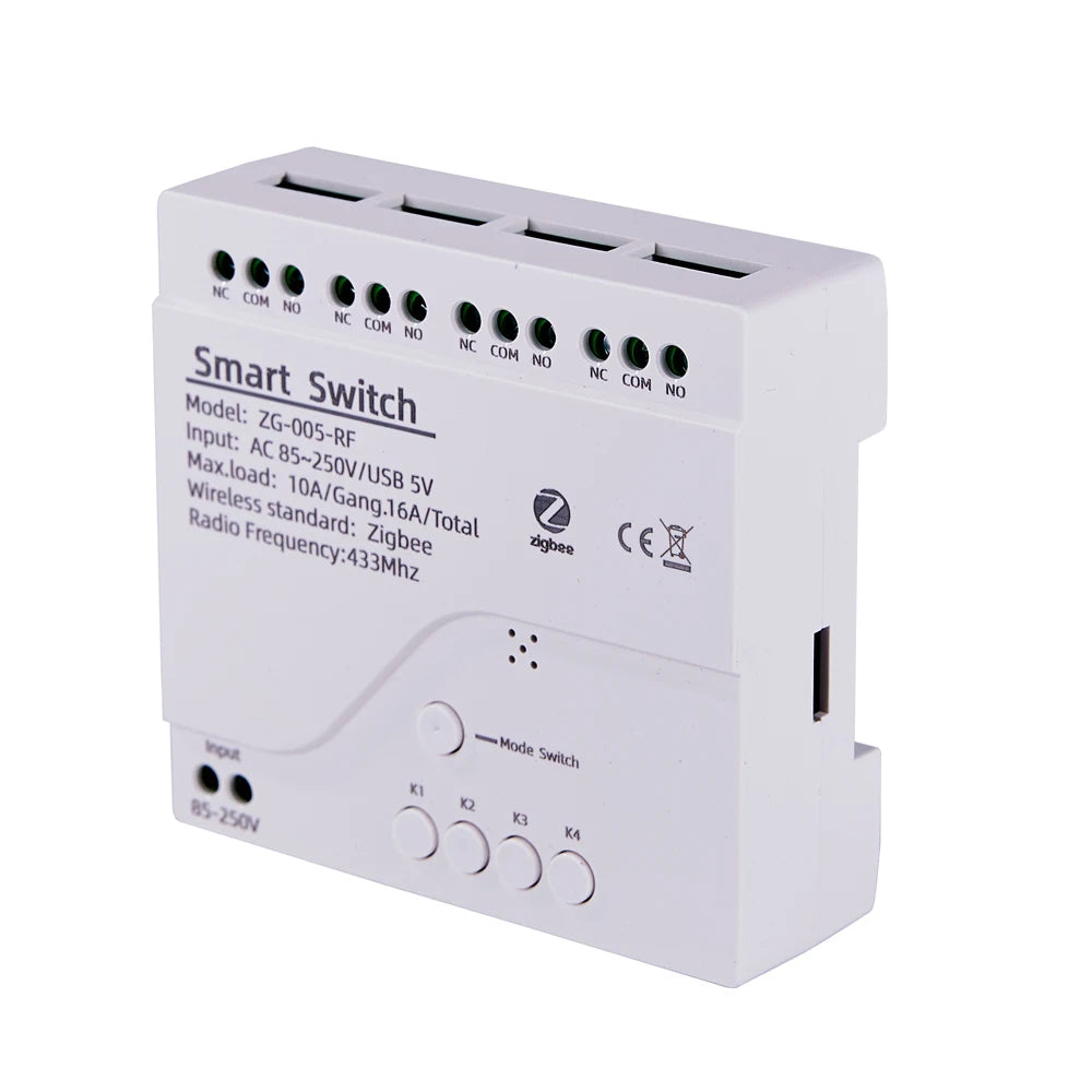 Zigbee Smart Home Relay Module for Alexa Control - Smarsty