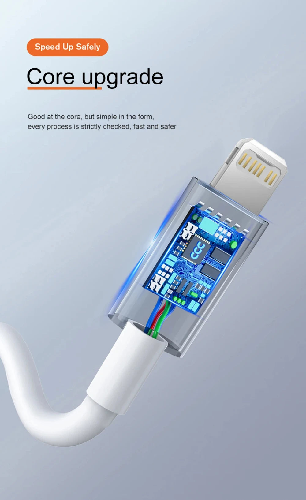 20W PD USB to Lighting USB C to Lighting Fast Charger Cable For Apple iPhone 14 13 12 11 Pro Max X XR Plus iPad Data Sync Line - Smarsty