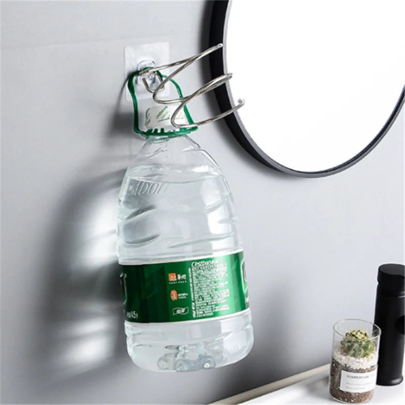 Wall Mounted Hair Dryer Holder Stainless Steel Organizer - Smarsty