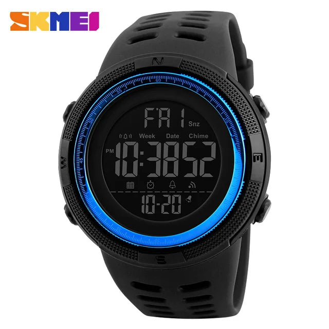 SKMEI 1251 Waterproof Digital Sports Watch for Men - Smarsty