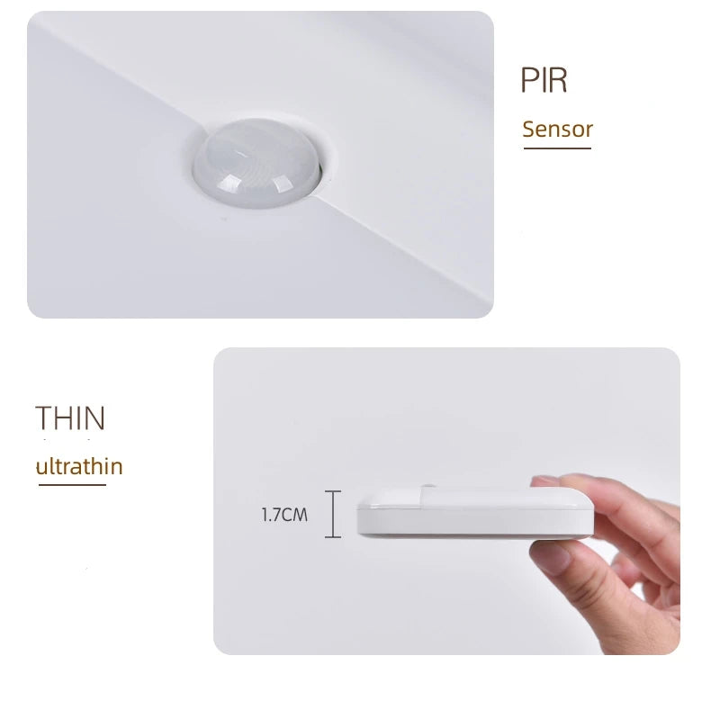 Motion Sensor LED Light with USB Charging for Home - Smarsty