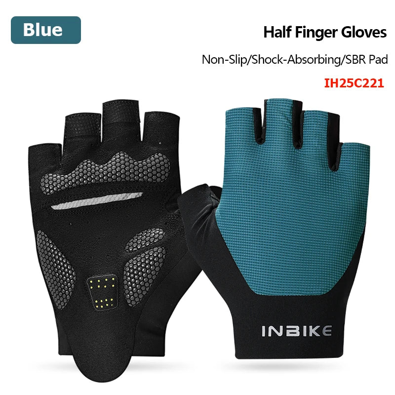 INBIKE Summer Cycling Gloves Shock Absorbing Breathable - Smarsty