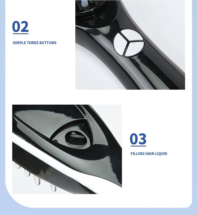 Electric Scalp Massager Comb for Hair Growth - Smarsty