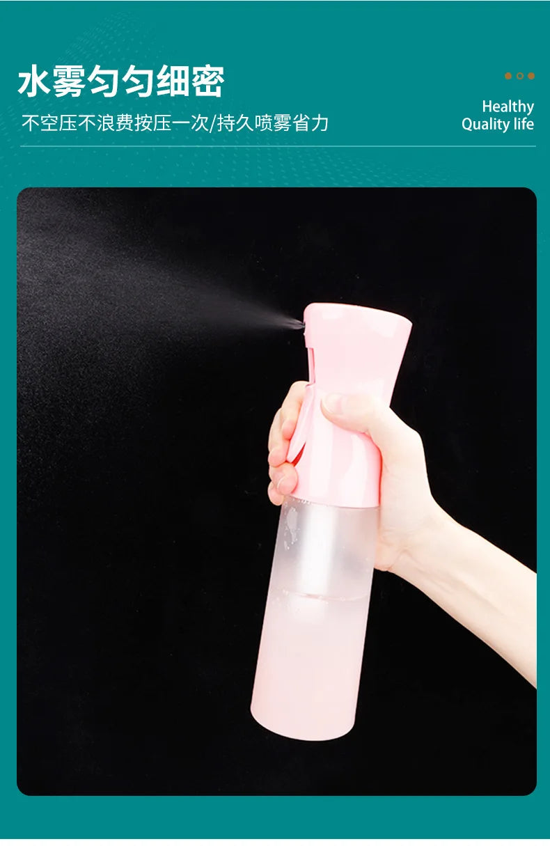 Refillable Fine Mist Spray Bottle for Hair and Garden - Smarsty