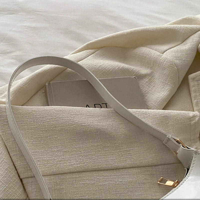 Retro PU Leather Shoulder Bag For Women Everyday Use - Smarsty