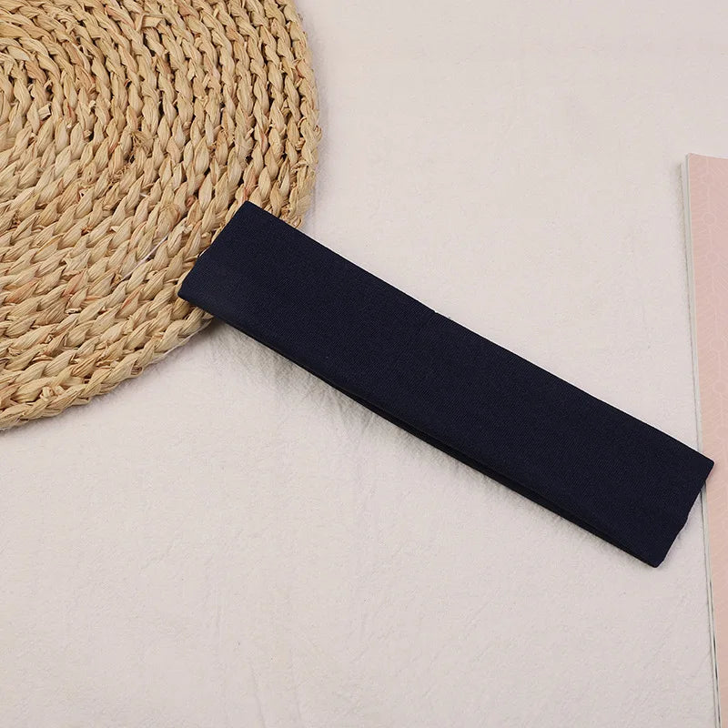 Stretchy Sports Yoga Headband Comfortable Breathable Cotton - Smarsty