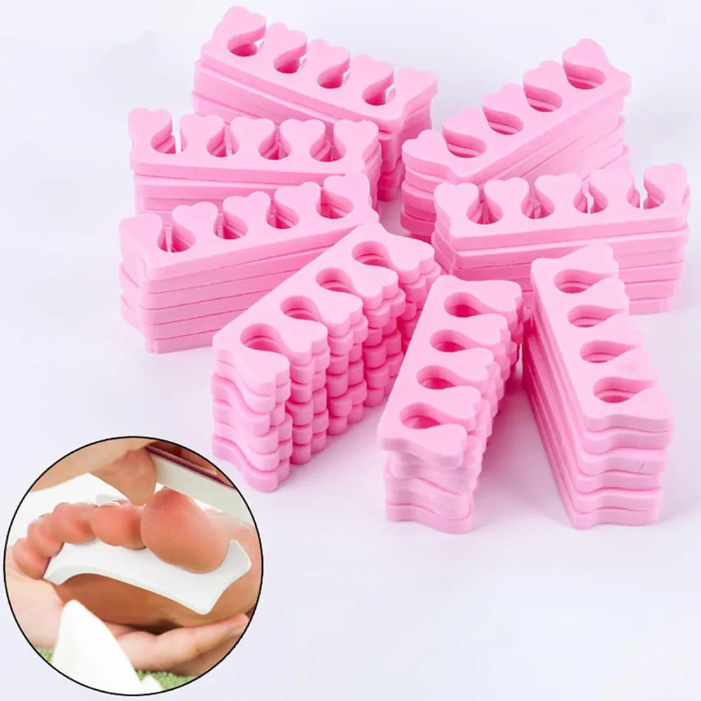 Soft Silicone Toe Separators for Nail Art Practice - Smarsty