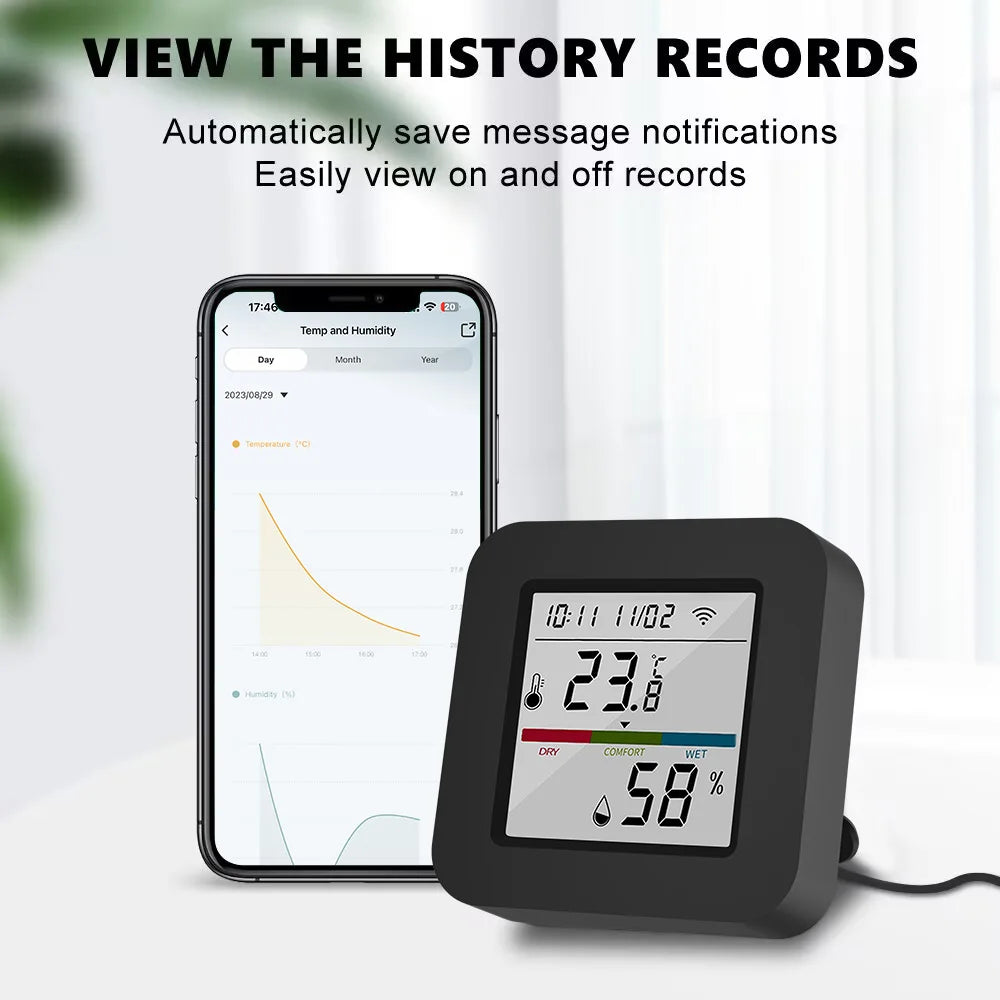 Tuya Smart Universal IR Remote With Temperature Sensor - Smarsty