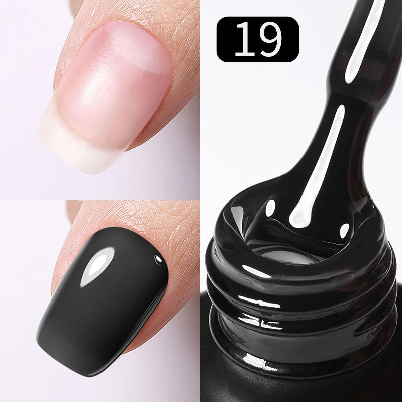 Born Pretty Milky Pink Rubber Base Gel Polish 15ml Self Leveling Formula - Smarsty